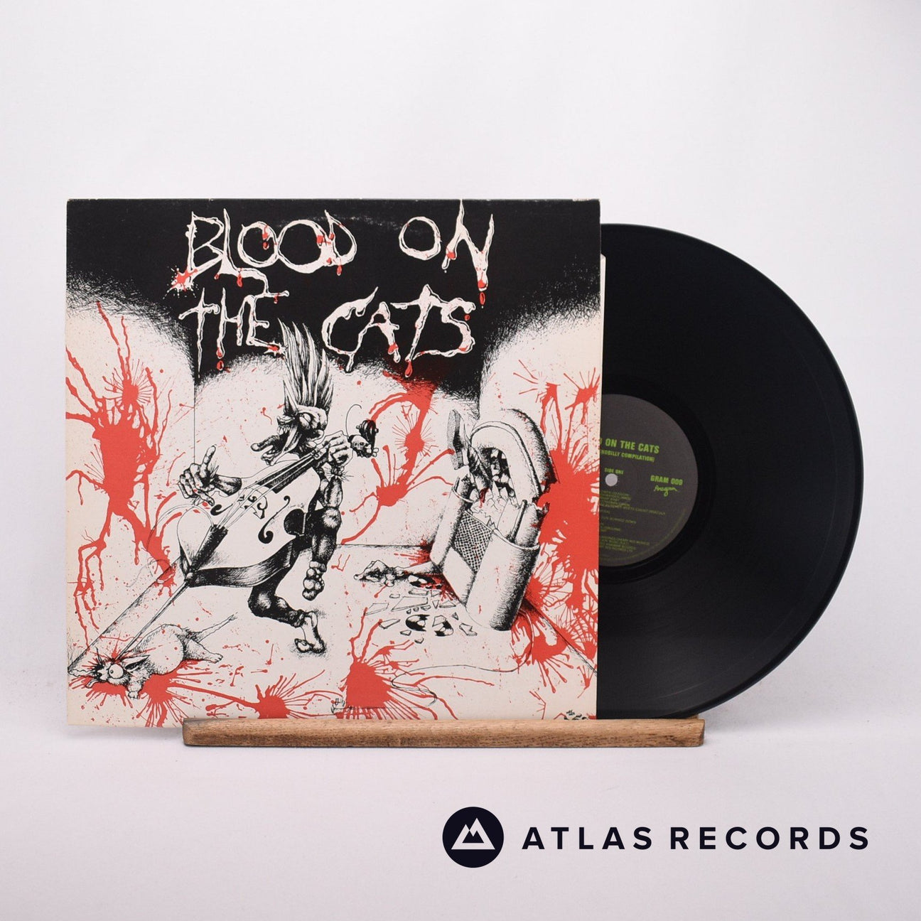 Various Blood On The Cats LP Vinyl Record - Front Cover & Record