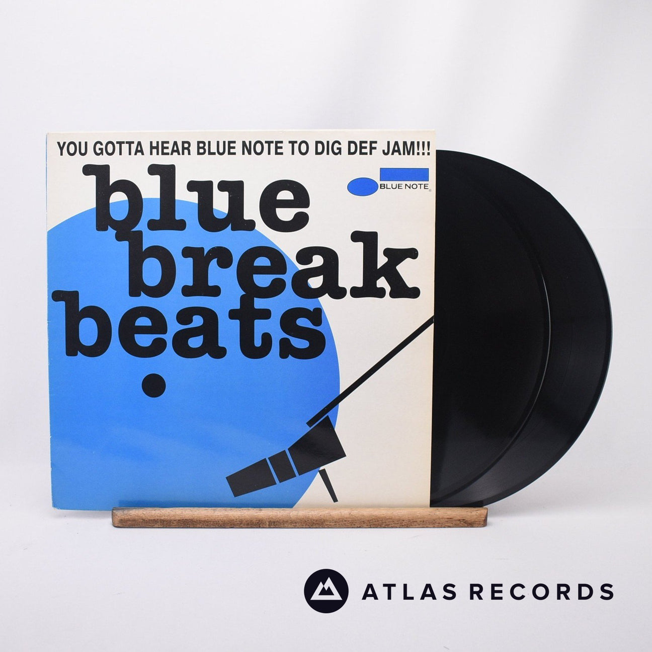 Various Blue Break Beats 2 x LP Vinyl Record - Front Cover & Record