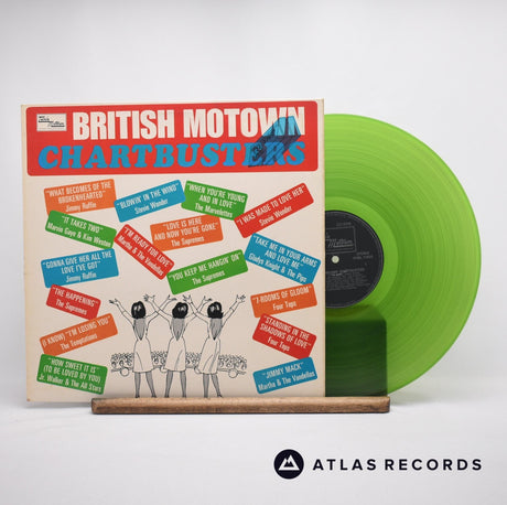 Various British Motown Chartbusters LP Vinyl Record - Front Cover & Record