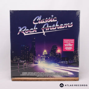 Various Classic Rock Anthems 2 x LP Vinyl Record - Front Cover & Record