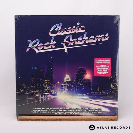 Various Classic Rock Anthems 2 x LP Vinyl Record - Front Cover & Record