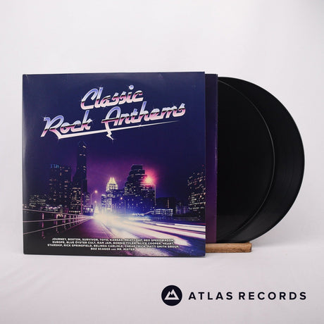 Various Classic Rock Anthems 2 x LP Vinyl Record - Front Cover & Record