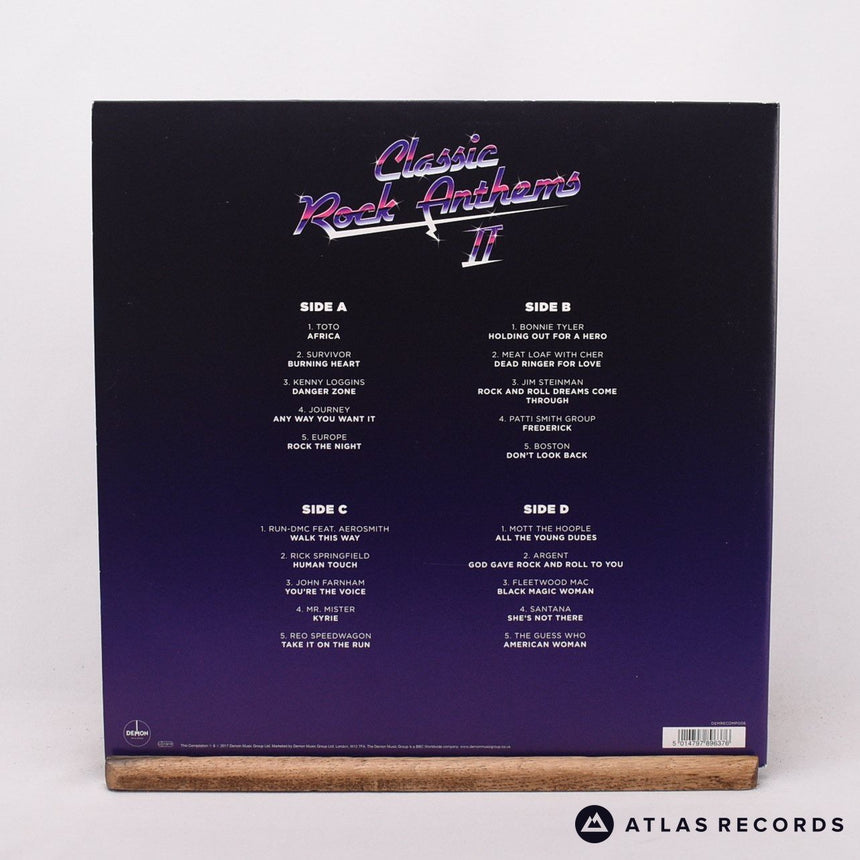 Various - Classic Rock Anthems II - 180G Gatefold 2 x LP Vinyl Record - EX/EX