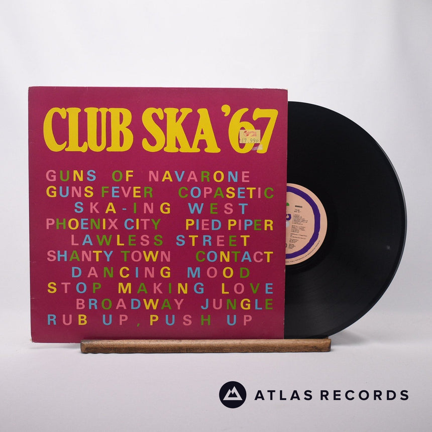 Various Club Ska '67 LP Vinyl Record - Front Cover & Record