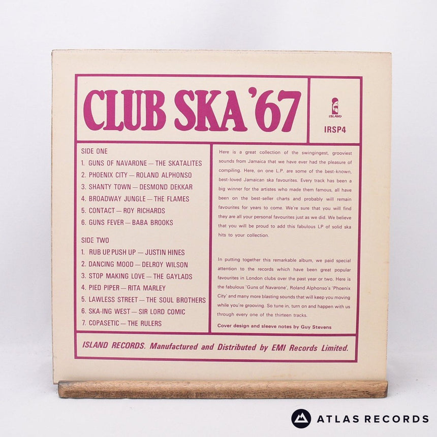 Various - Club Ska '67 - Reissue A-1 B-1 LP Vinyl Record - EX/VG+