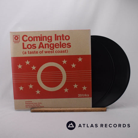 Various Coming Into Los Angeles 2 x LP Vinyl Record - Front Cover & Record