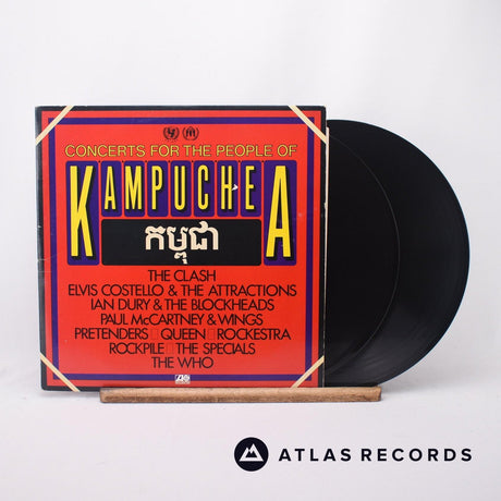 Various Concerts For The People Of Kampuchea 2 x LP Vinyl Record - Front Cover & Record