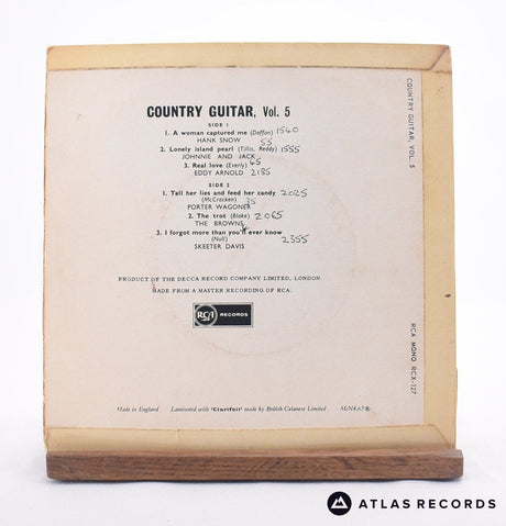 Various - Country Guitar Vol. 5 - Reissue 7" EP Vinyl Record - VG+/EX