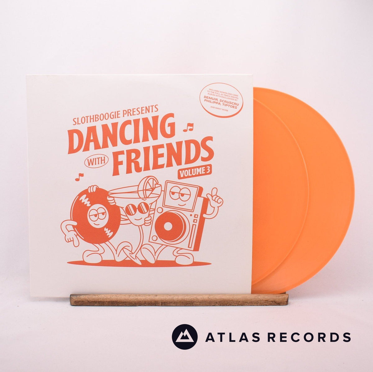 Various Dancing With Friends Volume 3 2 x 12" Vinyl Record - Front Cover & Record