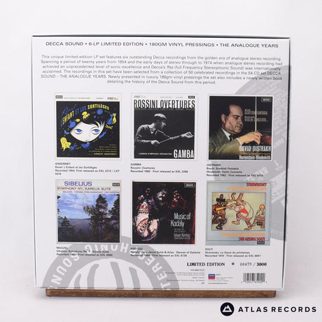 Various - Decca Sound: 6 Classic Analogue LPs - 180G 6 x LP Vinyl Record - NM/EX