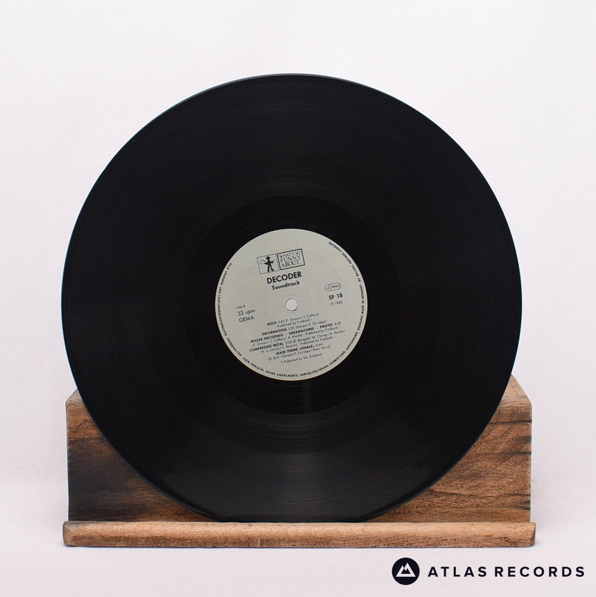 Various - Decoder - The Soundtrack - Gatefold Germany LP Vinyl Record - VG+/EX