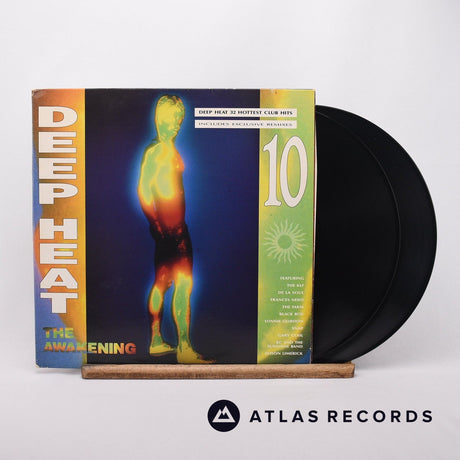 Various Deep Heat 10 - The Awakening 2 x LP Vinyl Record - Front Cover & Record