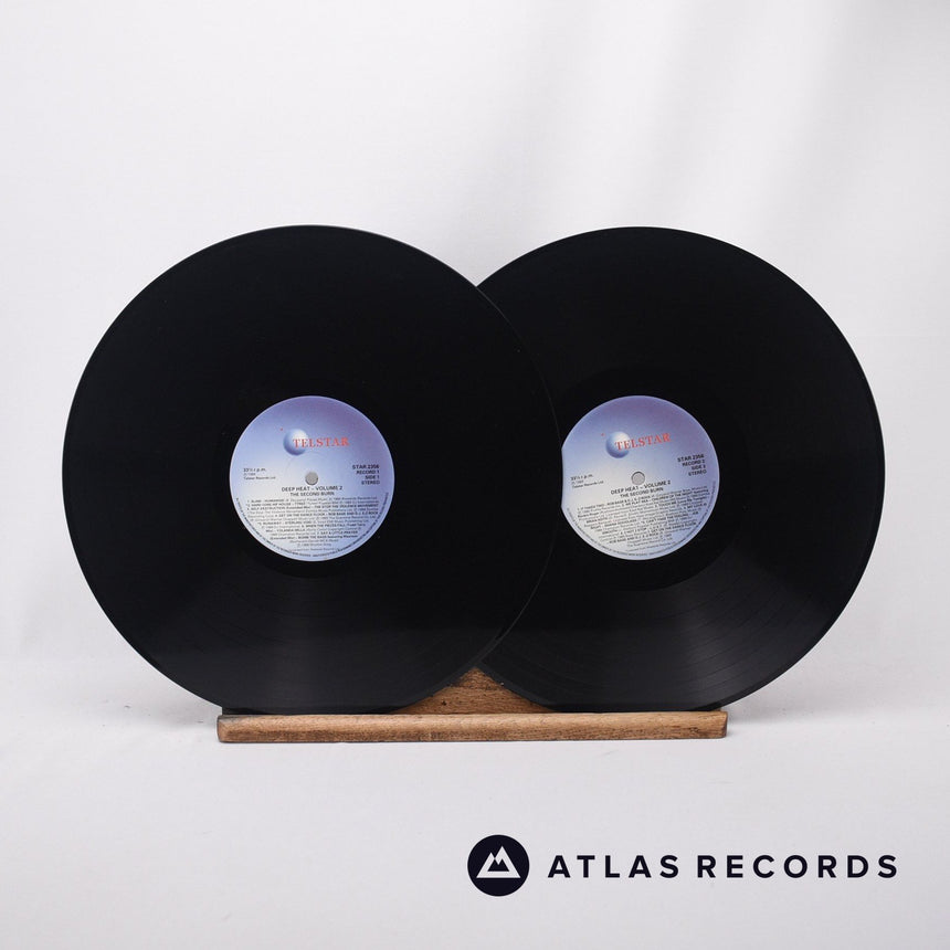 Various - Deep Heat 2 - The Second Burn - Gatefold 2 x LP Vinyl Record - EX/VG+