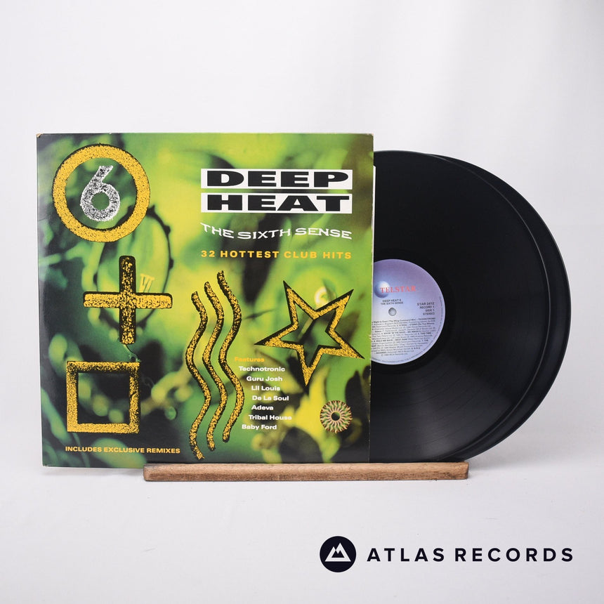 Various Deep Heat 6 2 x LP Vinyl Record - Front Cover & Record
