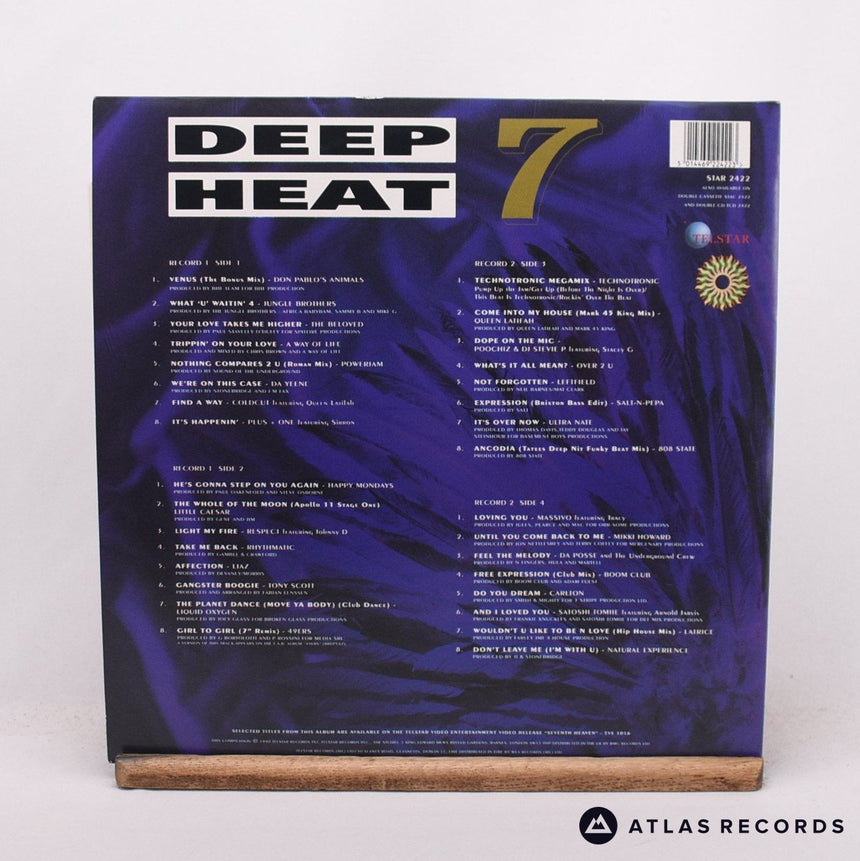 Various - Deep Heat 7 - Seventh Heaven - 2 x LP Vinyl Record - EX/NM