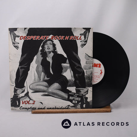 Various Desperate Rock N Roll Vol. 2 LP Vinyl Record - Front Cover & Record