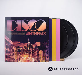 Various Disco Anthems 3 x LP Vinyl Record - Front Cover & Record