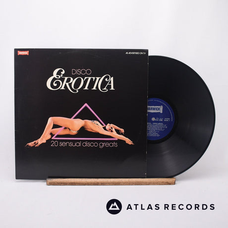 Various Disco Erotica LP Vinyl Record - Front Cover & Record