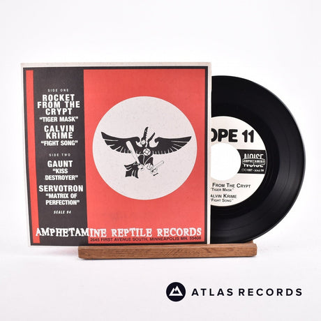 Various Dope-Guns-'N-Fucking In The Streets Volume Eleven 7" Vinyl Record - Front Cover & Record