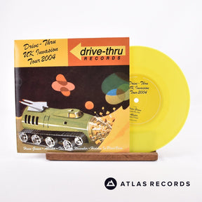 Various Drive-Thru UK Invasion Tour 2004 7" Vinyl Record - Front Cover & Record