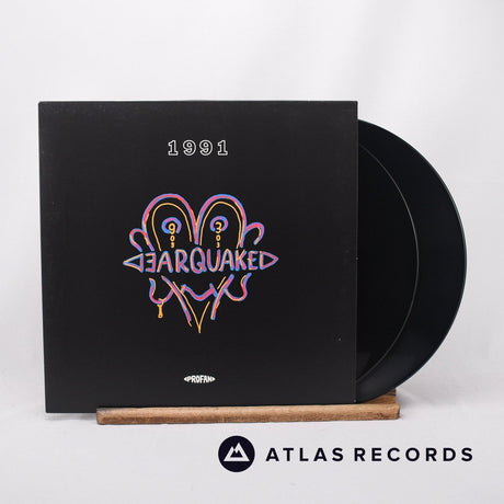 Various Earquake 1991 2 x 12" Vinyl Record - Front Cover & Record