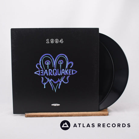 Various Earquake 1994 2 x 12" Vinyl Record - Front Cover & Record
