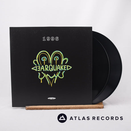 Various Earquake 1996 2 x 12" Vinyl Record - Front Cover & Record