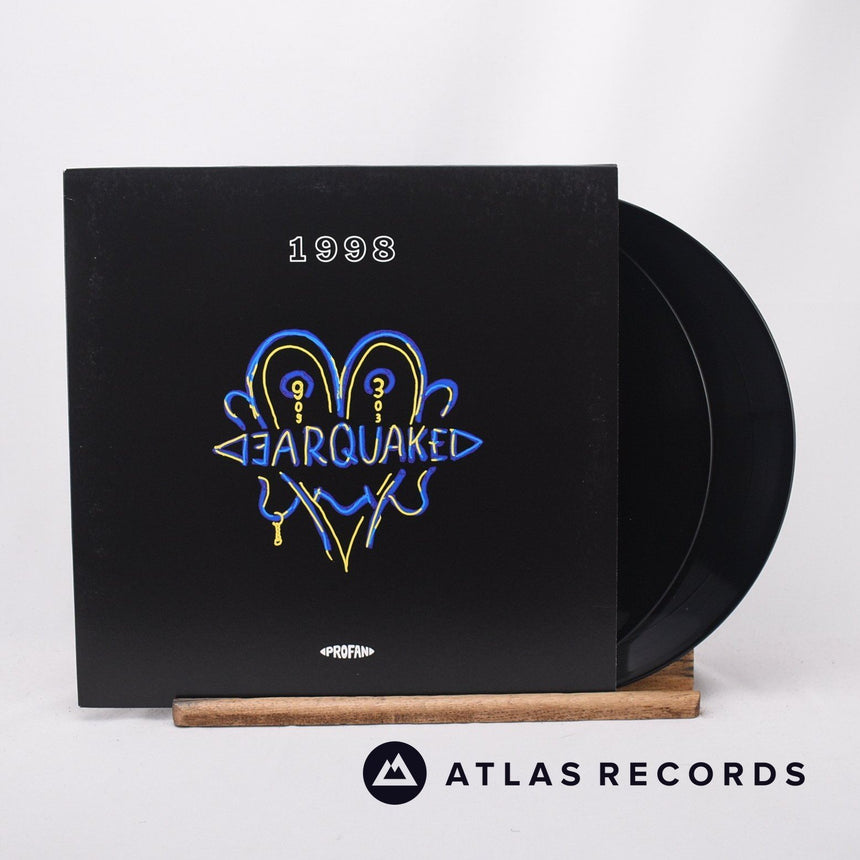 Various Earquake 1998 2 x 12" Vinyl Record - Front Cover & Record