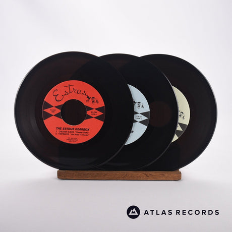 Various - Estrus Gearbox - Insert 3 x 7"Box Set Vinyl Record - EX/EX