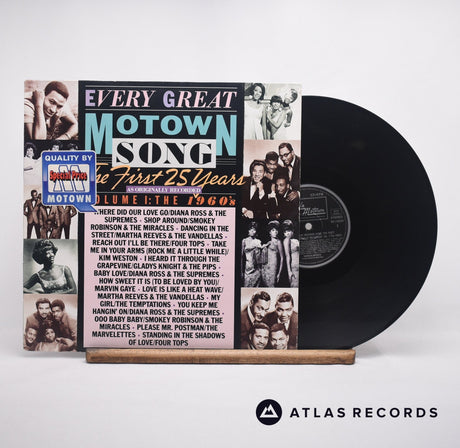 Various Every Great Motown Song: The First 25 Years - Volume 1: The 1960's LP Vinyl Record - Front Cover & Record