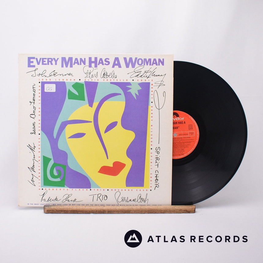 Various - Every Man Has A Woman - Lyric Sheet LP Vinyl Record - EX/EX