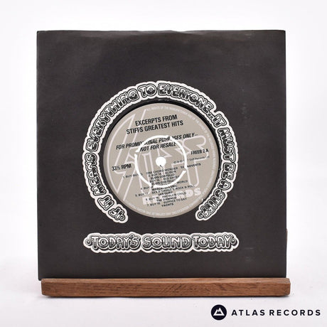 Various Excerpts From Stiffs Greatest Hits 7" Vinyl Record - In Sleeve