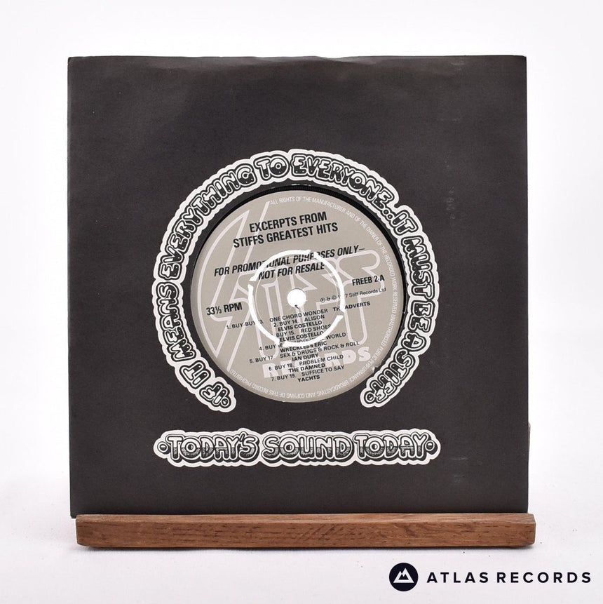 Various Excerpts From Stiffs Greatest Hits 7" Vinyl Record - In Sleeve