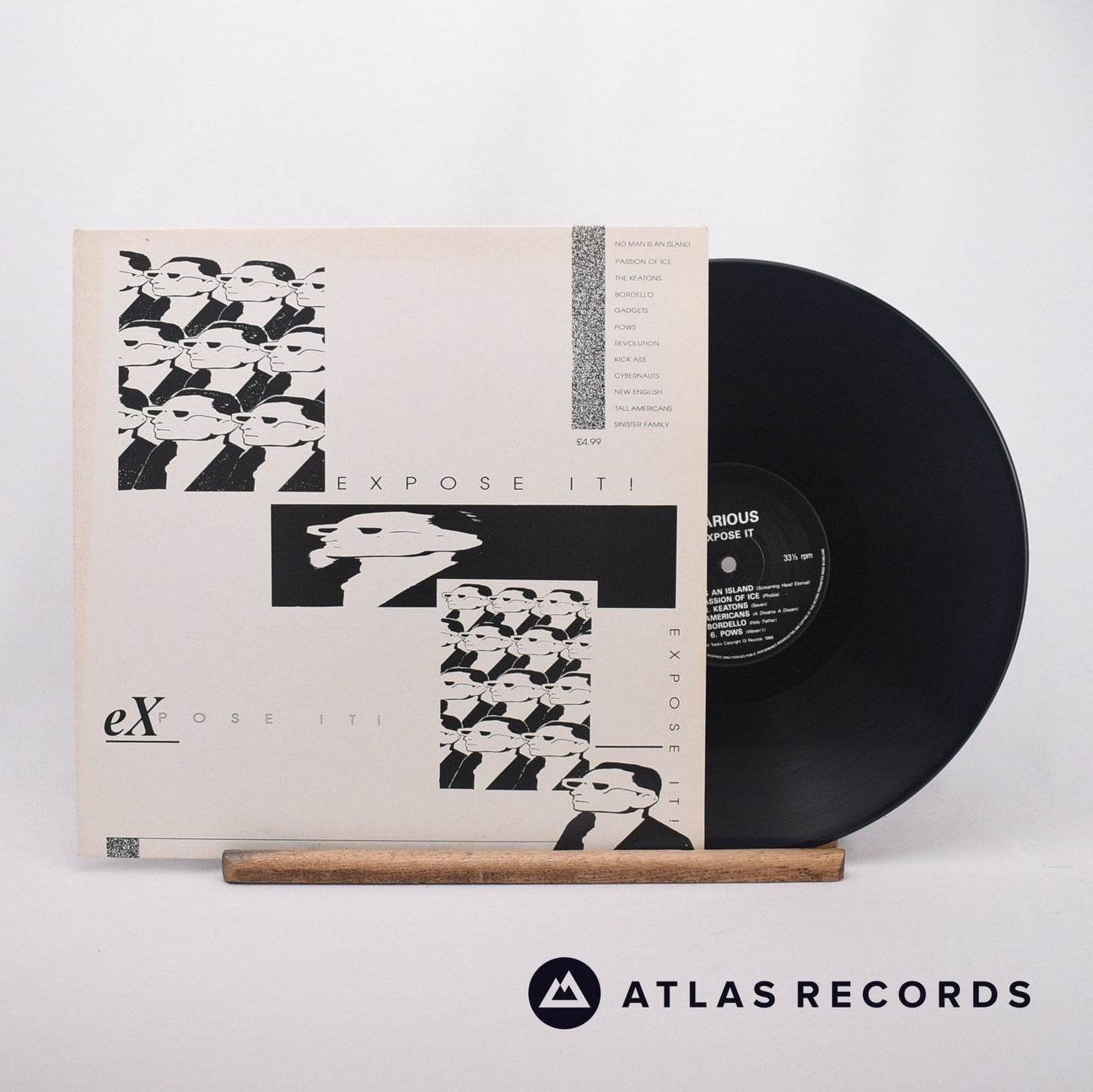 Various Expose It! LP Vinyl Record - Front Cover & Record