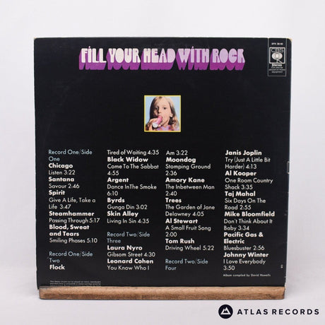 Various - Fill Your Head With Rock - 2 x LP Vinyl Record - VG+/VG+