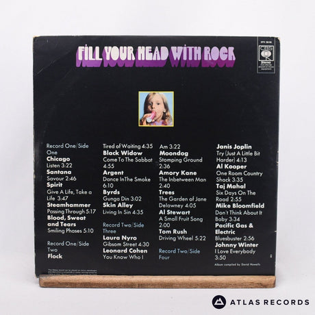 Various - Fill Your Head With Rock - Gatefold 2 x LP Vinyl Record - EX/VG+
