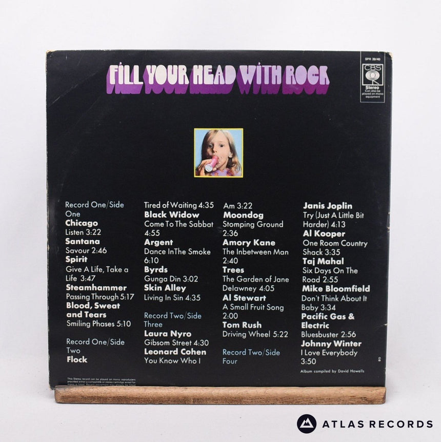 Various - Fill Your Head With Rock - Gatefold 2 x LP Vinyl Record - EX/VG+