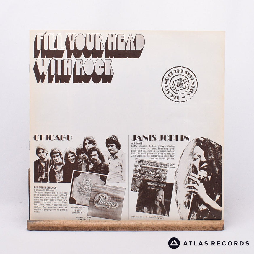 Various - Fill Your Head With Rock - 2 x LP Vinyl Record - VG+/EX