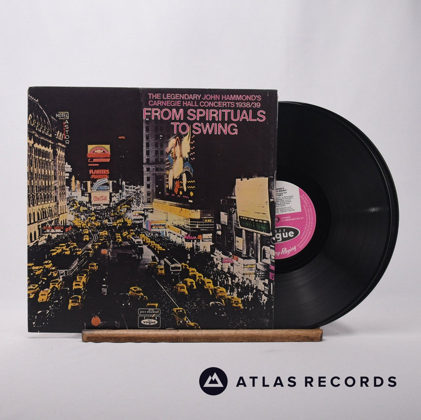 Various From Spirituals To Swing – Carnegie Hall Concerts 1938/39 Double LP Vinyl Record - Front Cover & Record