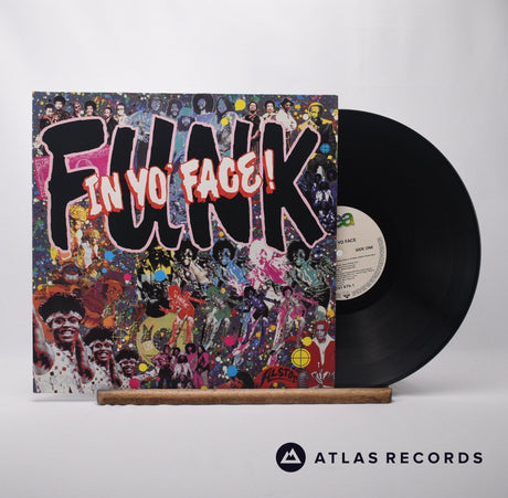 Various Funk In Yo' Face! LP Vinyl Record - Front Cover & Record