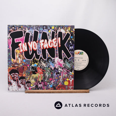 Various Funk In Yo' Face! LP Vinyl Record - Front Cover & Record