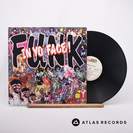 Various Funk In Yo' Face! LP Vinyl Record - Front Cover & Record