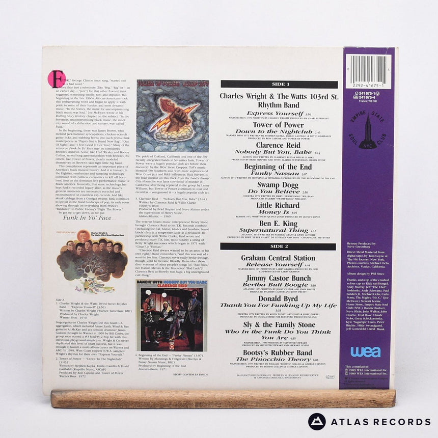 Various - Funk In Yo' Face! - Reissue Gatefold Dmm LP Vinyl Record - EX/EX