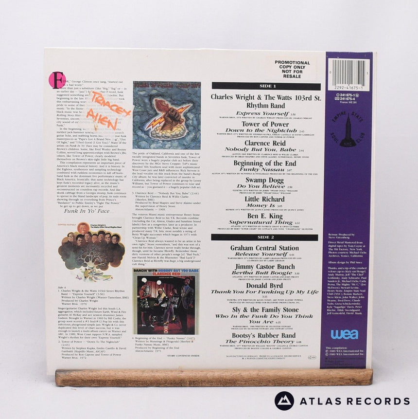 Various - Funk In Yo' Face! - Reissue Gatefold 1-A 1-B LP Vinyl Record - EX/EX