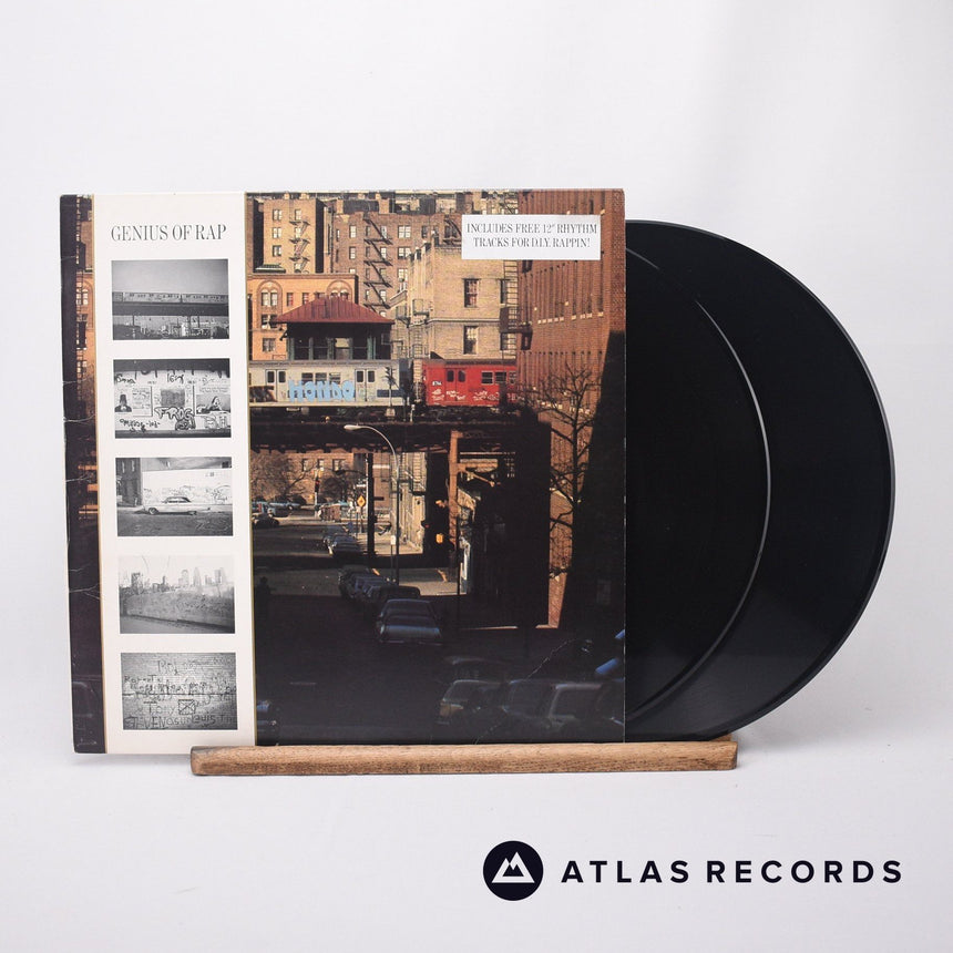 Various Genius Of Rap LP + 12" Vinyl Record - Front Cover & Record