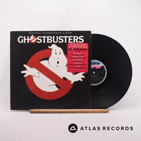 Various Ghostbusters - Original Soundtrack Album LP Vinyl Record - Front Cover & Record