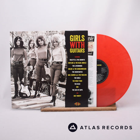 Various Girls With Guitars LP Vinyl Record - Front Cover & Record