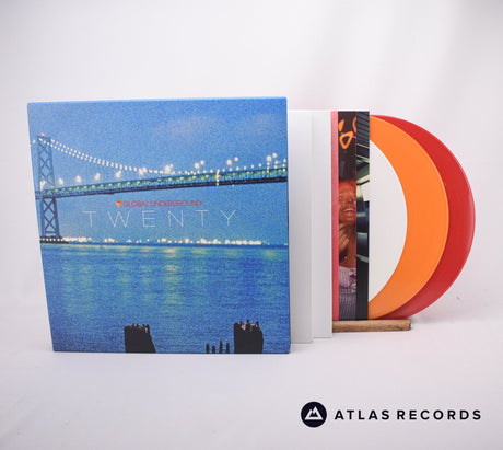 Various Global Underground Twenty 3 x 12" + 3 x CD Vinyl Record - Front Cover & Record