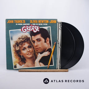 Various Grease 2 x LP Vinyl Record - Front Cover & Record