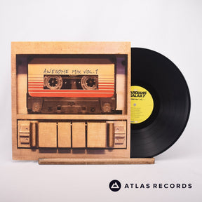 Various Guardians Of The Galaxy Awesome Mix Vol. 1 LP Vinyl Record - Front Cover & Record